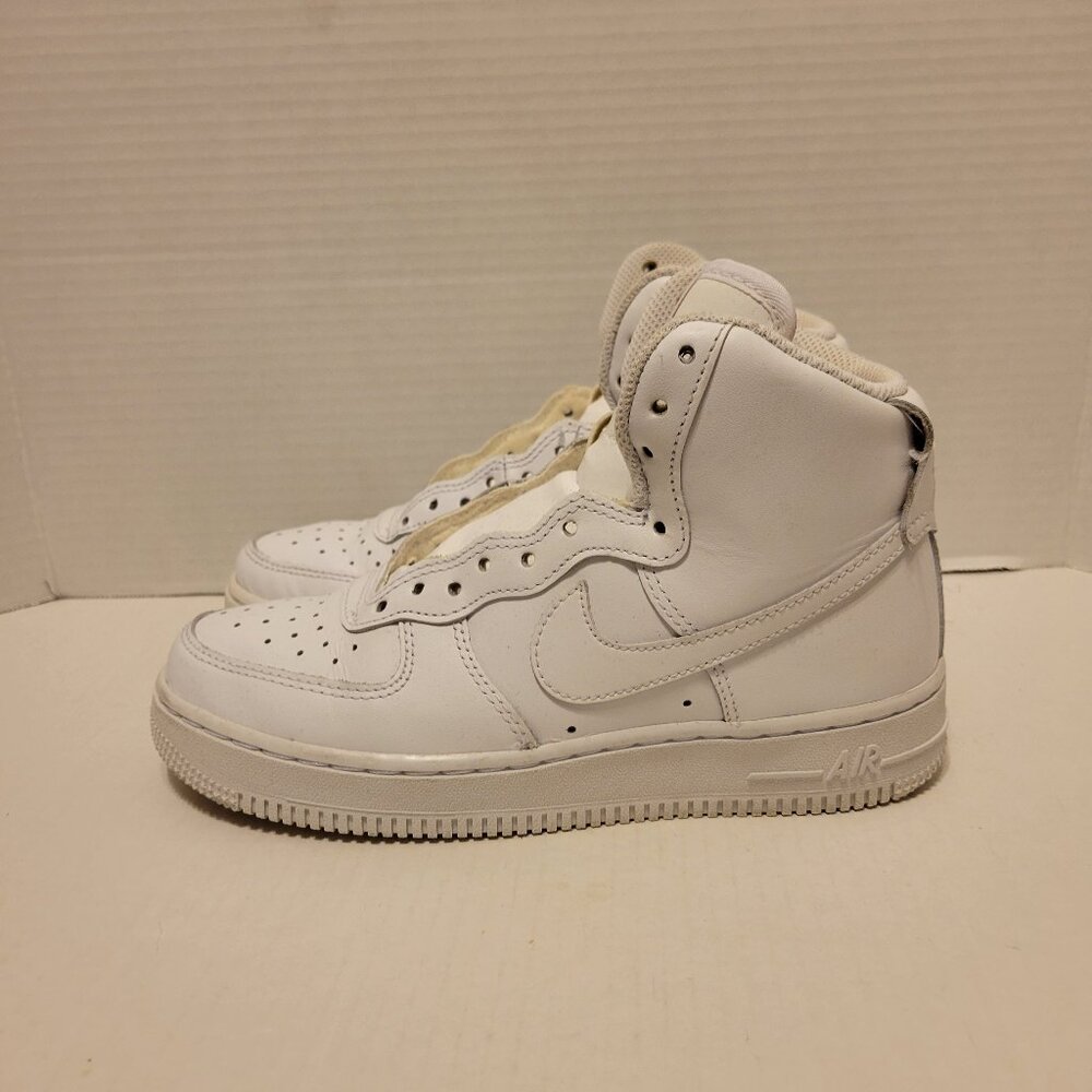 Women's Vintage 2019 Nike Air Force 1 High Top Basketball Sneakers Shoes Size 6